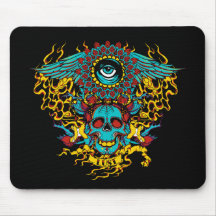 mousepad travieso del ojo alfombrilla de raton