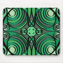Mousepad verde vibrante