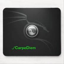 Mouspad del tema del dragón de Carpe Diem Tapetes De Ratón