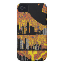 MÓVIL DE LA NIEVE CONDUCIDO Case-Mate iPhone 4 CARCASAS