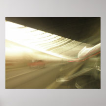 Movimiento de la falta de definición del túnel de  posters