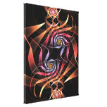 Movimiento moderno, wallart abstracto del fractal lona estirada galerías