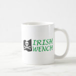 Moza del irlandés taza de café