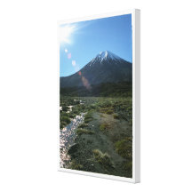 Mt Ngauruhoe Impresiones De Lienzo