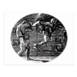 Muay Thai, Fight, Thai-Boxing Postkarte