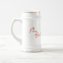 Muchacha de Perú Taza De Café