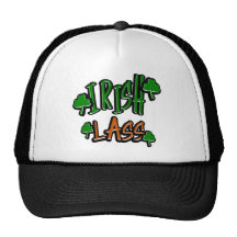 Muchacha irlandesa - ropa gorras
