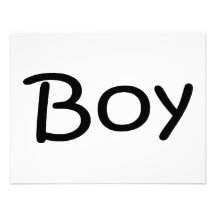 Muchacho Comunicado Personalizado