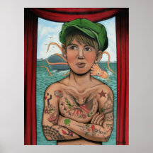 Muchacho de cabina poster