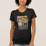 Muchacho de la calabaza (tarjeta de Halloween del  Camisetas