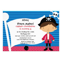 Muchacho de la invitación de la fiesta de cumpleañ