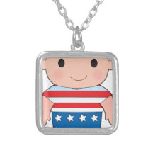 Muchacho del americano de la amapola joyerias