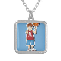 Muchacho del baskteball de Streetball Joyerias