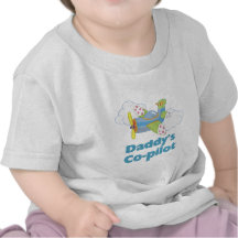 Muchacho del copiloto del papá camiseta