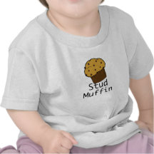 Muchacho del mollete del perno prisionero camiseta