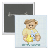 Muchacho del peluche - Pascua Pin