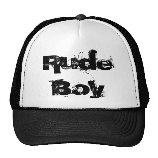 Muchacho grosero II Gorras De Camionero