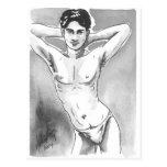 Muchacho perezoso postales