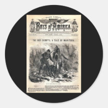 Muchachos de no. 56, 1878 de América vol. X. Etiqueta Redonda