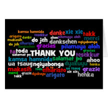 Muchas maneras de decir gracias felicitacion 