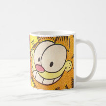 Mueca de Garfield, taza