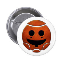 Mueca decadente de la broma pin
