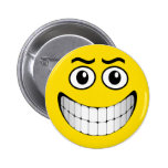 Mueca sonriente amarilla pin