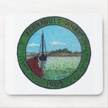 Muelle 1905, Pinole California de Fernández Tapete De Ratones