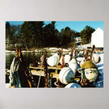 Muelle 1 de Maine Posters