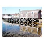 Muelle - bosquejo de la tinta del puerto de York Tarjeta Postal