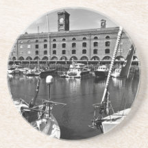 Muelle Londres del St Katherines Posavasos Cerveza