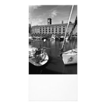 Muelle Londres del St Katherines Tarjeta Fotografica