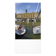 Muelle Londres del St Katherines Tarjetas Personales