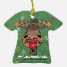 Muérdago MOOSEtache Ornamentos De Reyes Magos