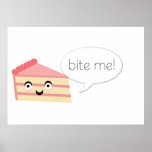 Muérdame torta poster