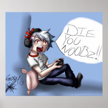 muere el poster de los noobs
