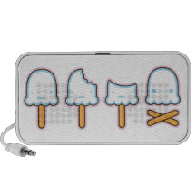 muerte de un popsicle altavoces de viaje