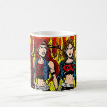 Muerte y rutina taza