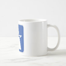 Muestra alemana del Autobahn Taza De Café