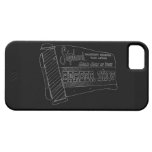 Muestra americana del anuncio del vintage de la ba iPhone 5 funda