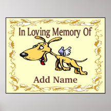 Muestra cómica de la memoria del perro impresiones