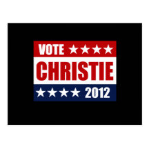 MUESTRA DE CHRISTIE 2012 DEL VOTO TARJETA POSTAL