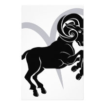Muestra de la astrología del horóscopo del zodiaco papelería
