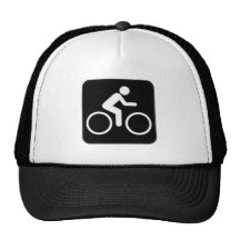 Muestra de la bicicleta gorras