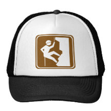 Muestra de la carretera de la escalada gorros bordados
