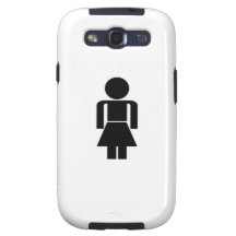 Muestra de la mujer samsung galaxy s3 cárcasas