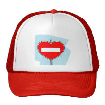 Muestra de la parada del corazón gorra