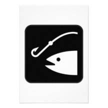 Muestra de la pesca invitación