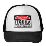 Muestra de la precaución del Tequila del vintage Gorro