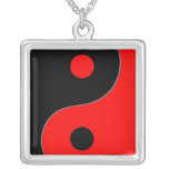 Muestra de Yin Yang - collar pendiente